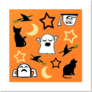 Ghosts and Cats Posters and Art